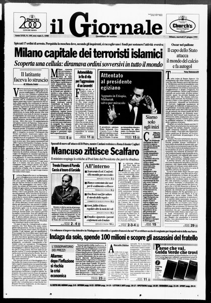 Il giornale : quotidiano del mattino